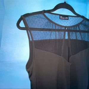 Lacey Sleeveless Blouse